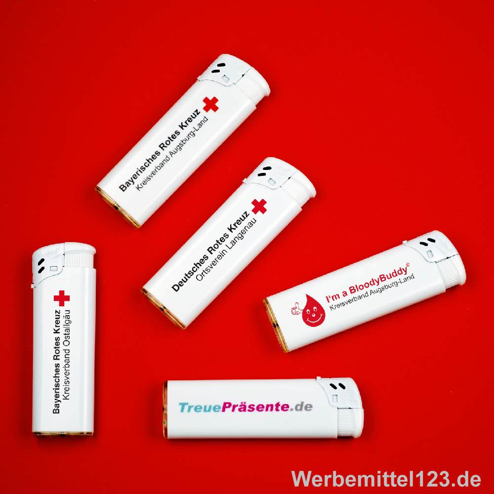 Bedruckte Feuerzeuge